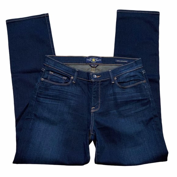 Lucky Brand Denim - Lucky Brand Sofia Straight SZ 14 / 32 Womens Jeans